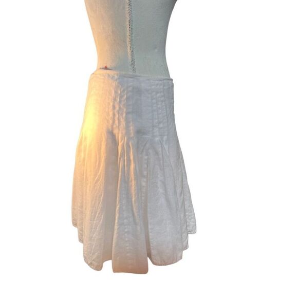 Loft line fully lined linen skirt - Picture 3 of 13